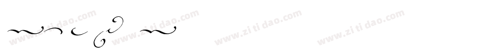 Voluta Script Pro字体转换